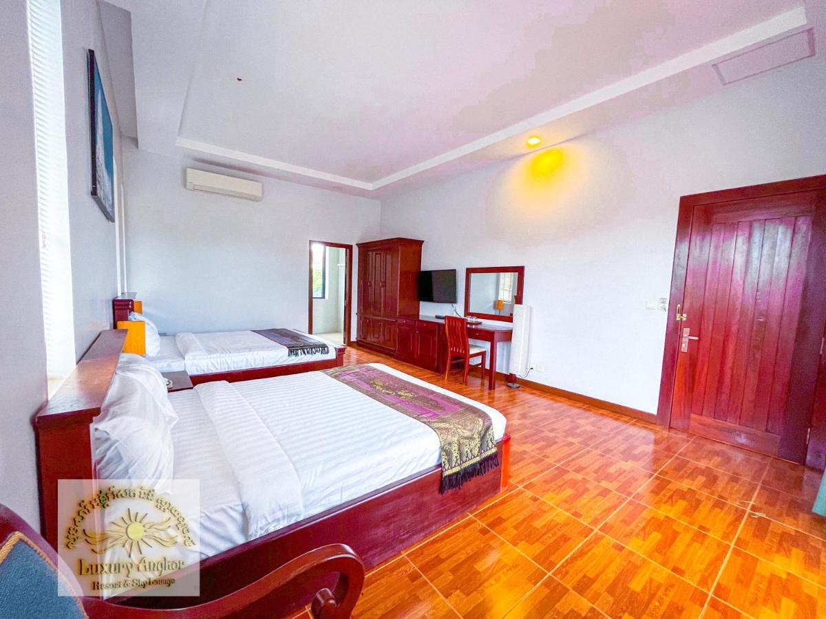Luxury Angkor Resort & Sky Lounge Siem Reap Bagian luar foto