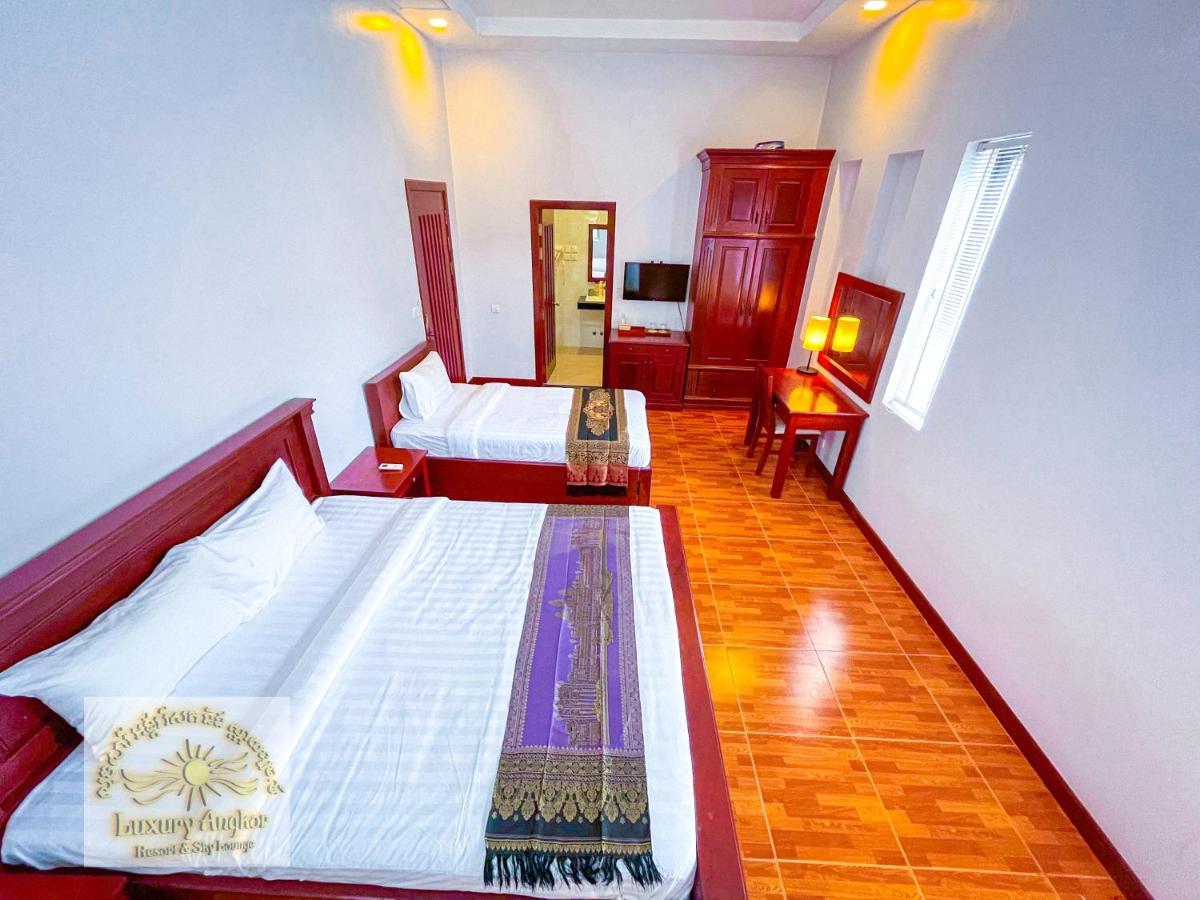 Luxury Angkor Resort & Sky Lounge Siem Reap Bagian luar foto