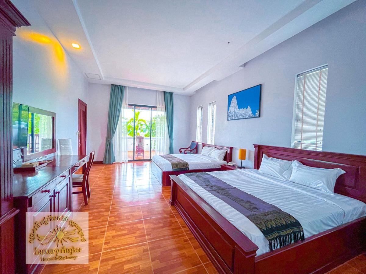 Luxury Angkor Resort & Sky Lounge Siem Reap Bagian luar foto